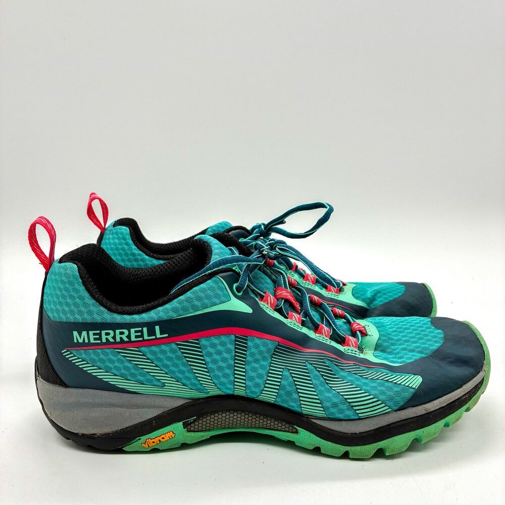 Merrell Siren Edge 3 Womens Size 8 Shoes Hiking Athletic Sneakers Blue J35514